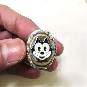 Felix the Cat Mexican Biker Ring
